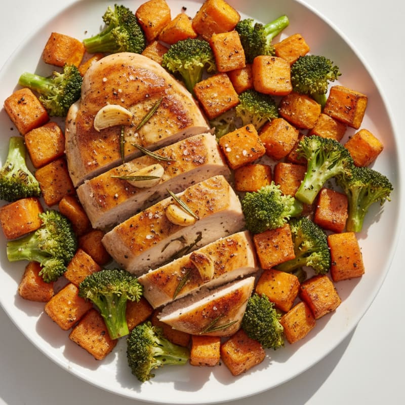 Garlic Herb Roasted Chicken