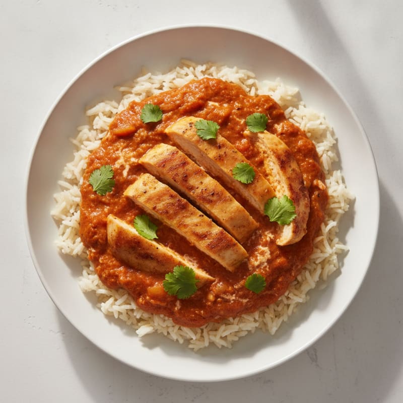 Tomato-Cream Chicken Tikka Masala