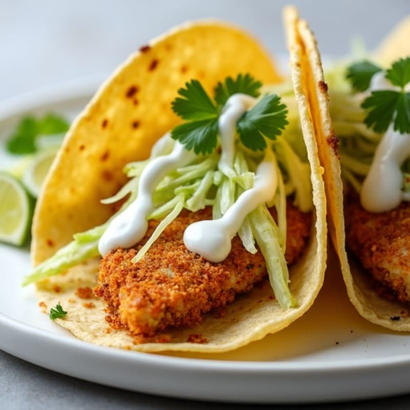 Crispy Baked Fish Tacos