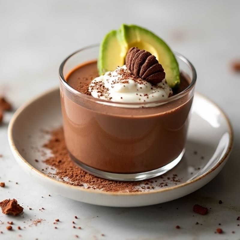 Silky Chocolate Protein Pudding with Chia Seeds
