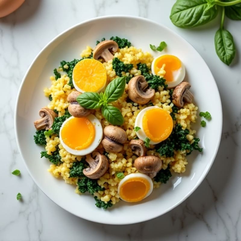 Fluffy Tuna and Egg Scramble