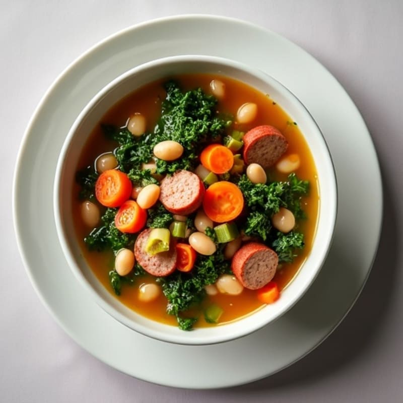 Hearty Kale and White Bean Soup