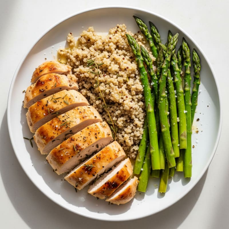 Tender Lemon Herb Baked Chicken Breast