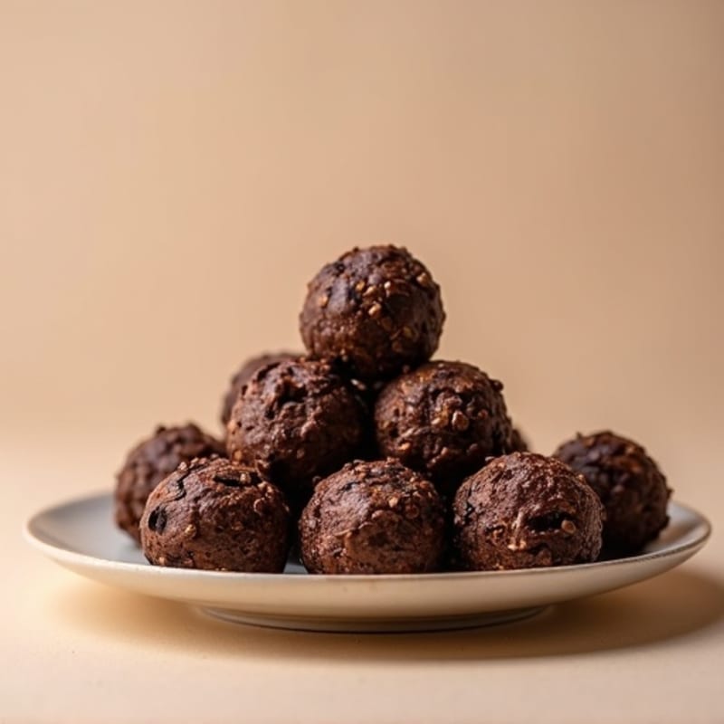 Dark Chocolate Protein Energy Bites