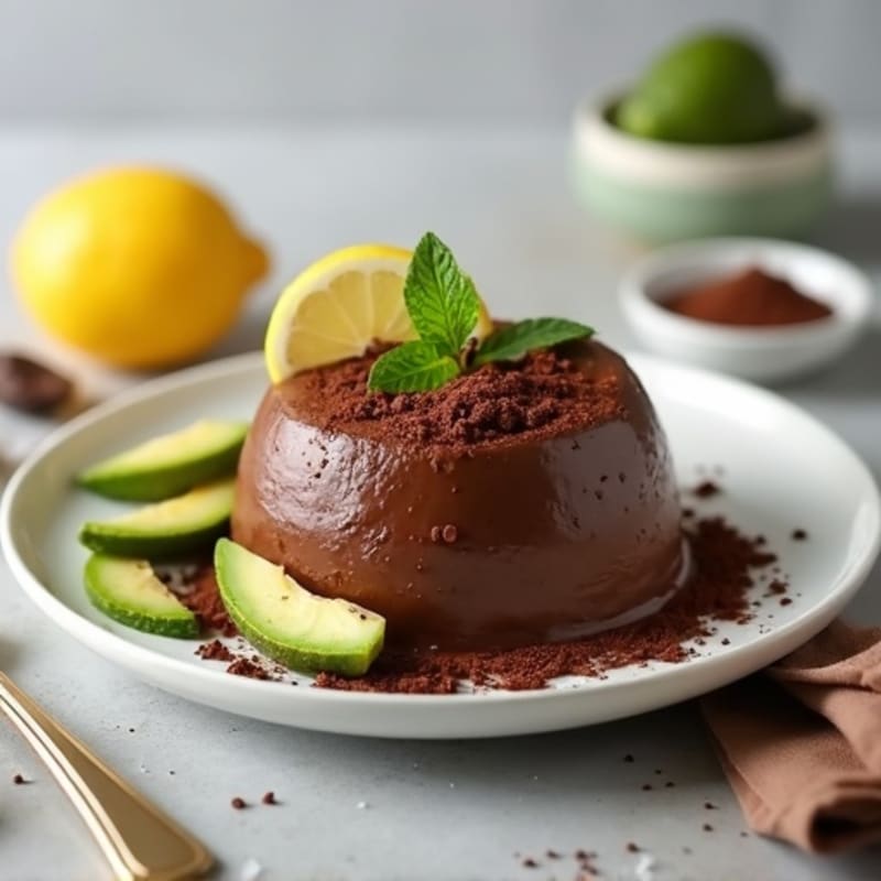 Creamy Dark Chocolate Avocado Mousse