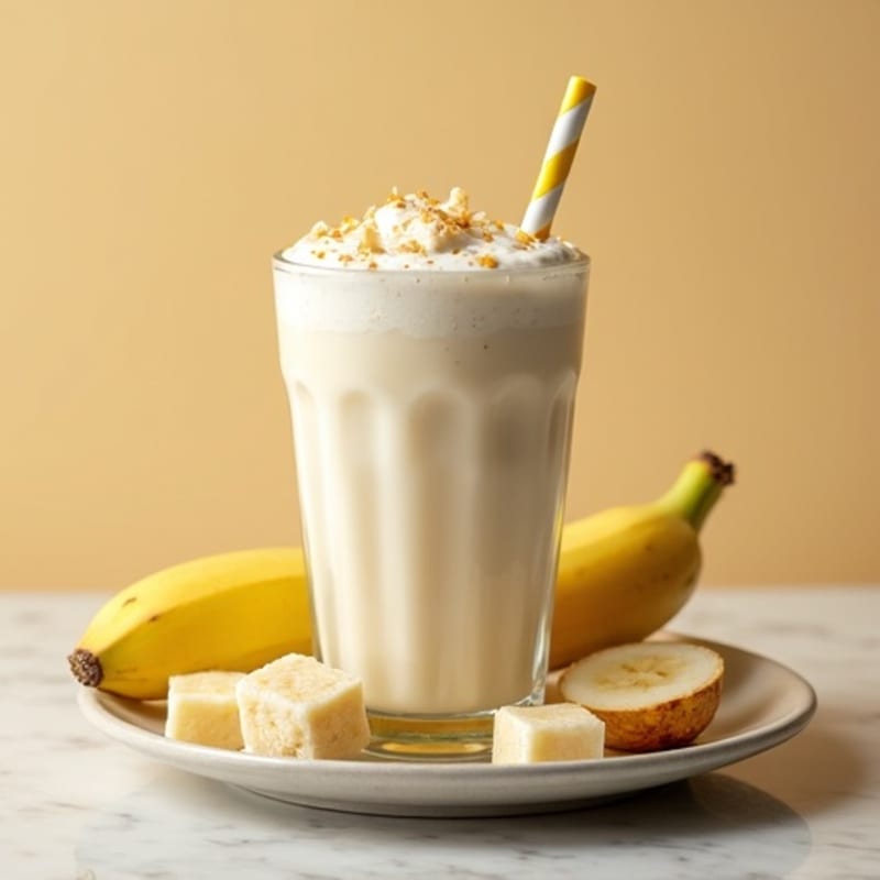 Creamy Banana Coconut Smoothie