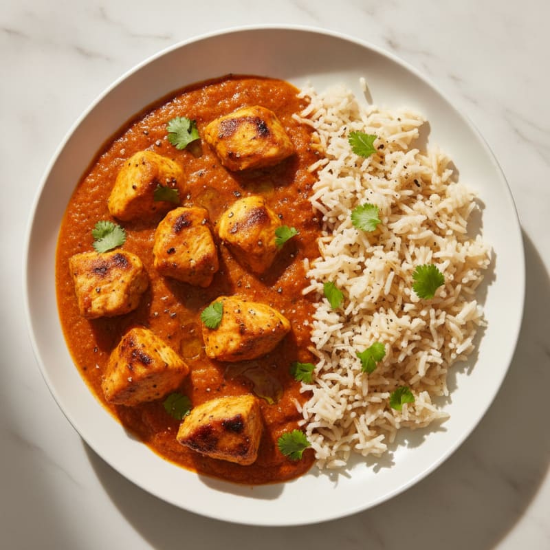 Chicken Tikka Masala with Basmati Rice