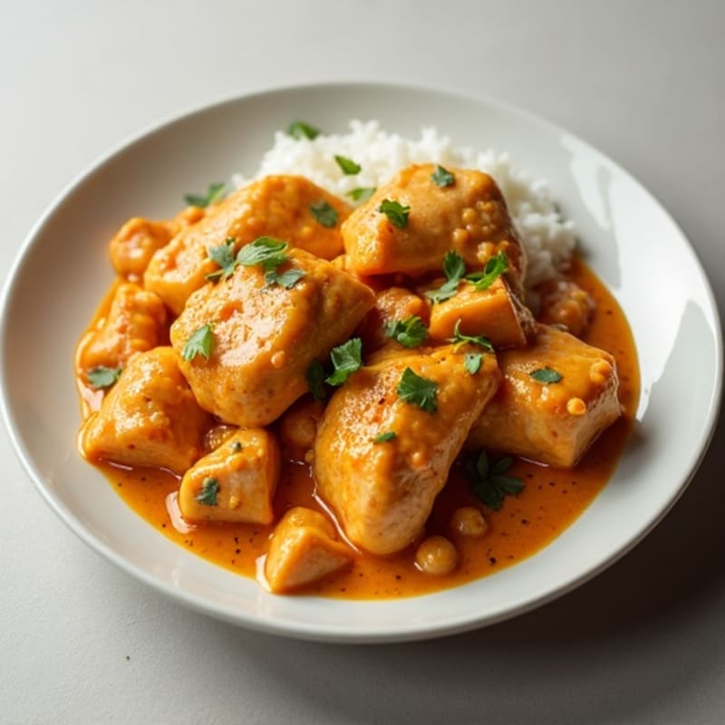 Creamy Coconut-Spiced Butter Chicken