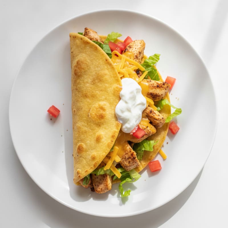 Cheesy Chicken Chalupa Supreme
