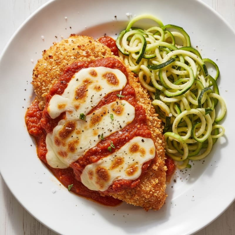 Baked Chicken Parmesan with Marinara