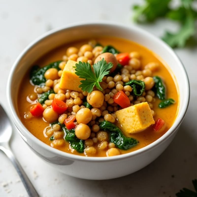Creamy Coconut Curry Chickpea Stew