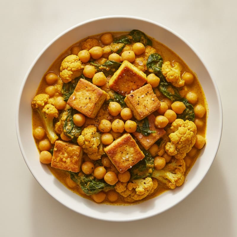 Hearty Chickpea and Vegetable Curry