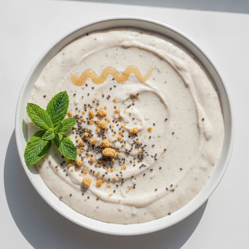 Creamy Vanilla Protein Chia Pudding