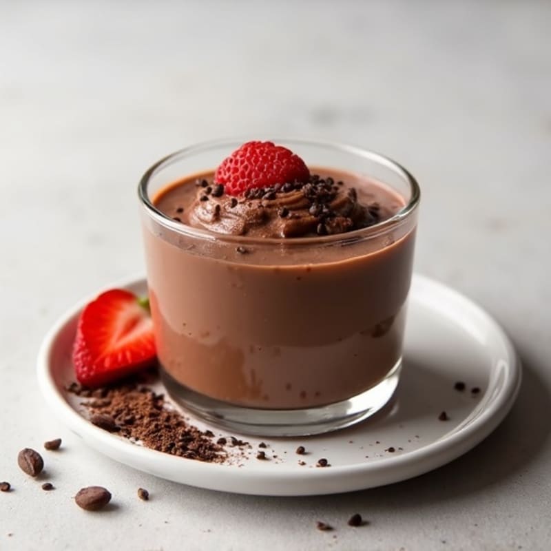 Silky Chocolate Protein Pudding