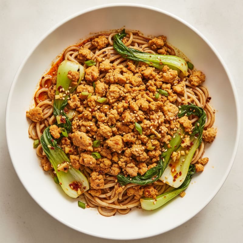 Sichuan Dan Dan Noodles with Chili Oil