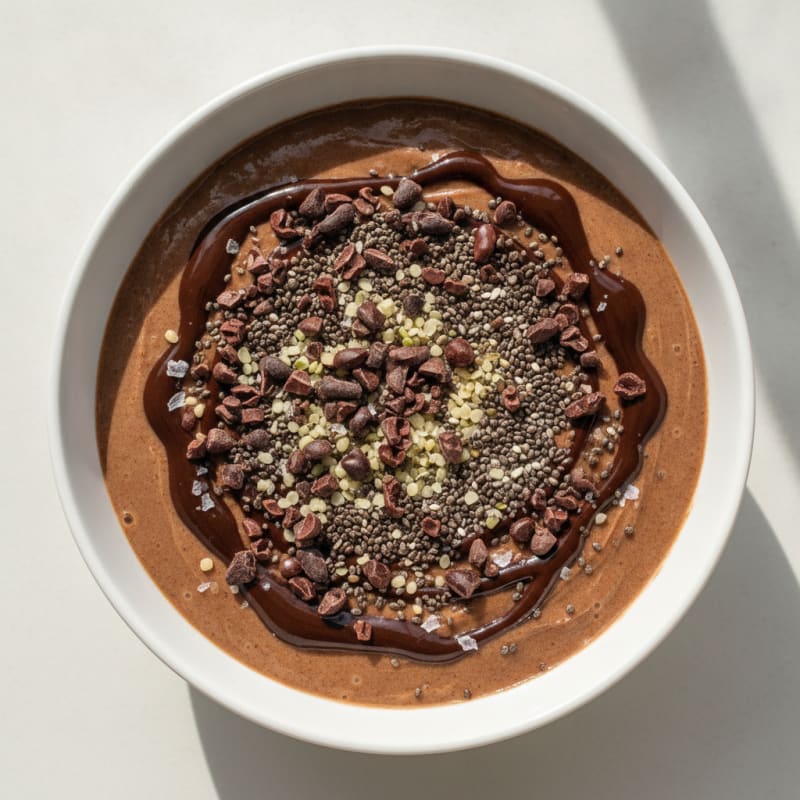 Chocolate Coffee Smoothie Bowl