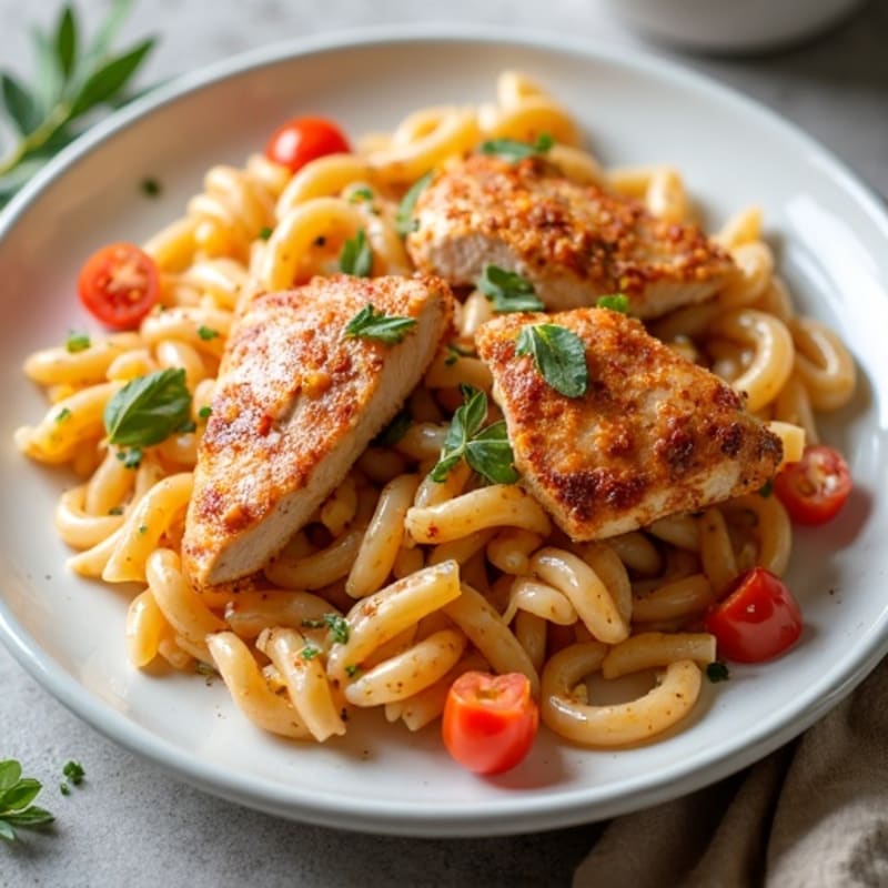 Creamy Spicy Cajun Chicken Pasta