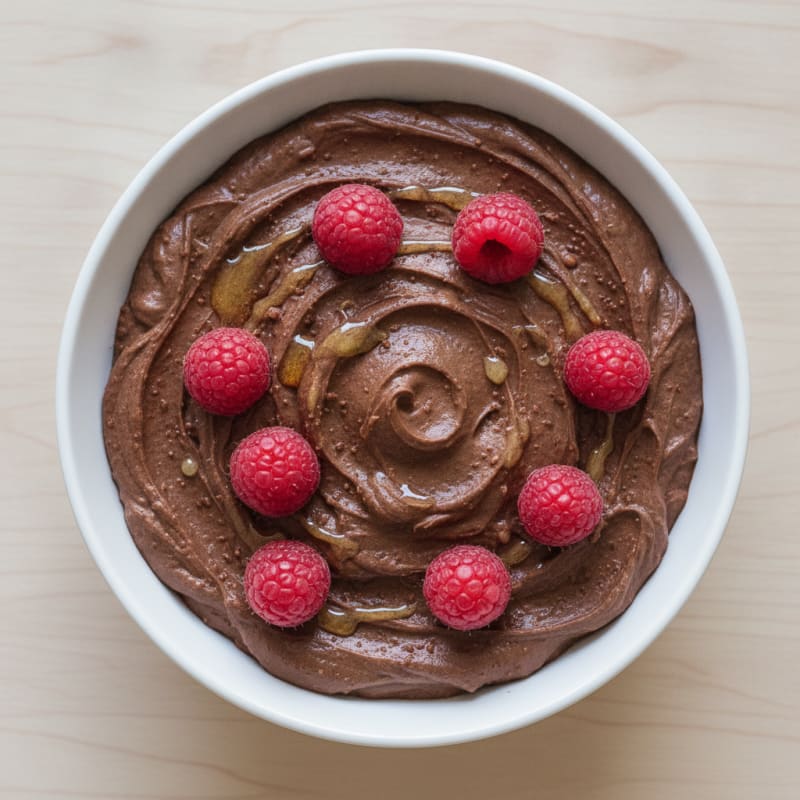 Silky Chocolate Protein Pudding