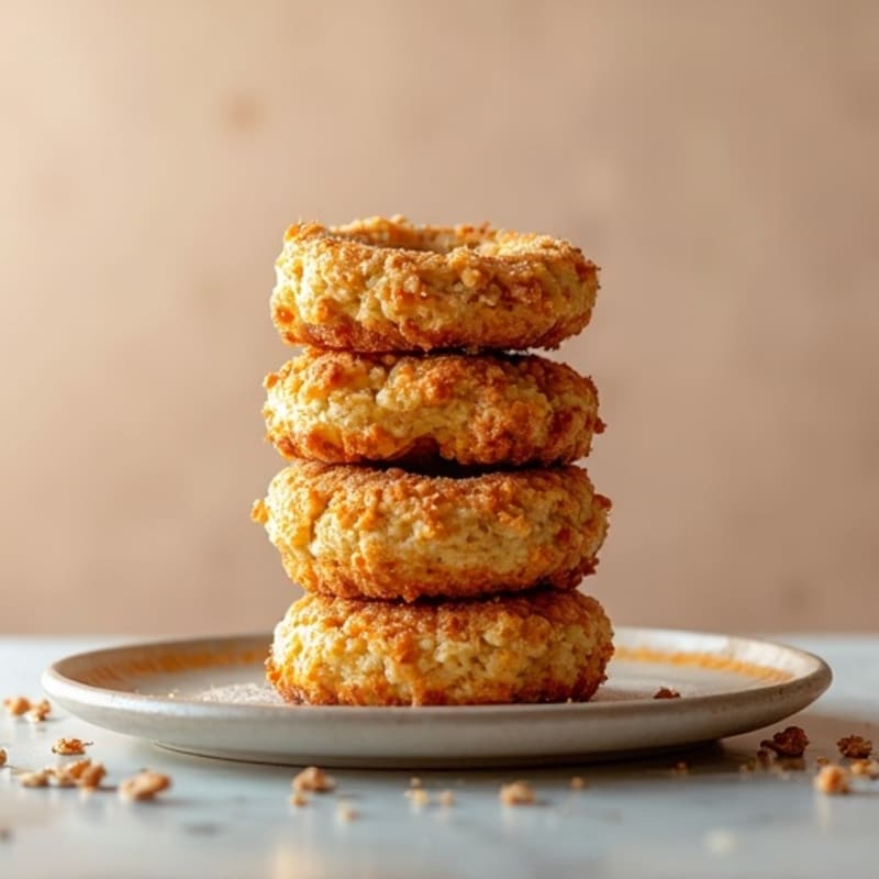 Baked Protein Maple-Cinnamon Breakfast Rings