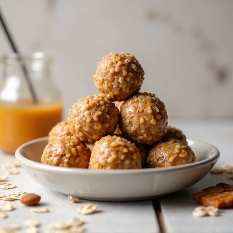 No-Bake Almond Butter Protein Bites