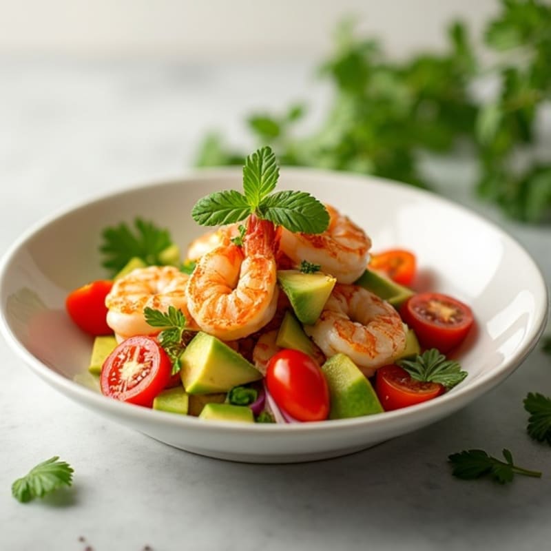Citrus-Marinated Shrimp and Avocado Ceviche