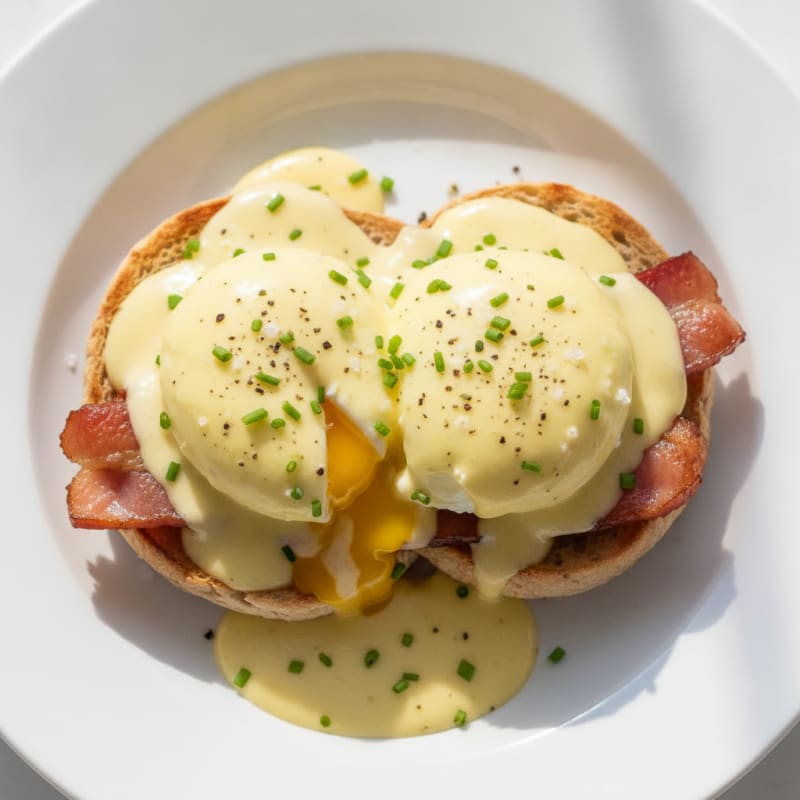 Classic Eggs Benedict with Hollandaise