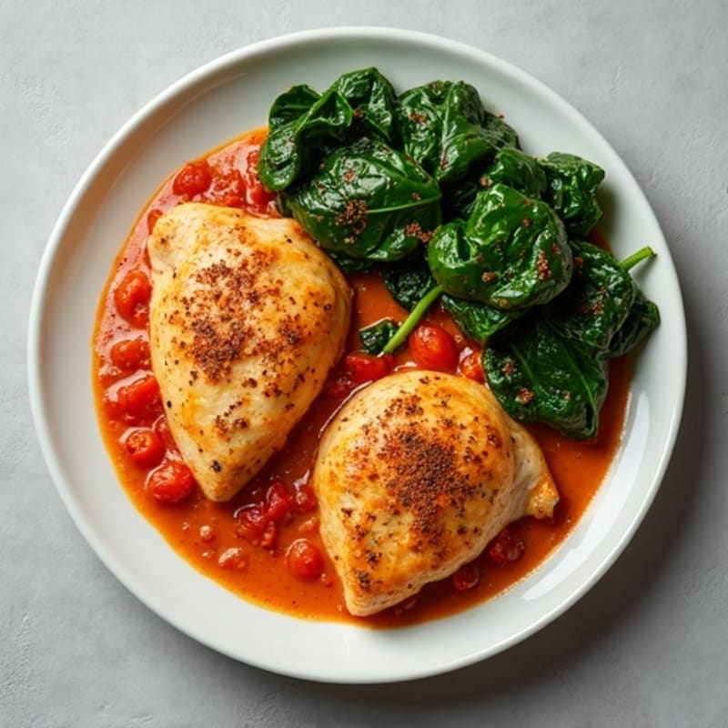 Creamy Spiced Tomato Chicken