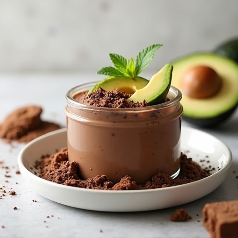 Silky Chocolate Protein Pudding with Greek Yogurt