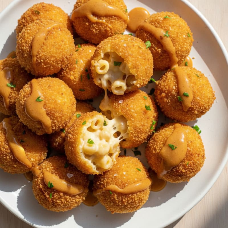 Deep-Fried Mac & Cheese Bites