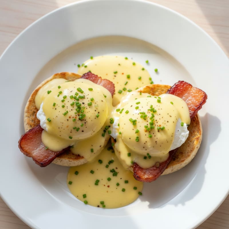 Classic Eggs Benedict with Hollandaise