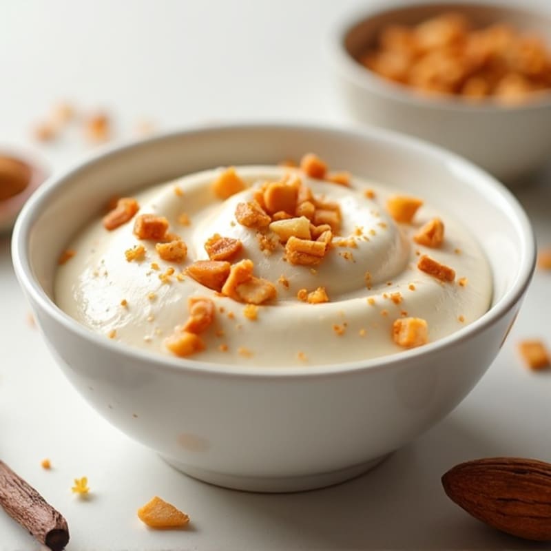 Silky Greek Yogurt Protein Pudding with Almond Butter