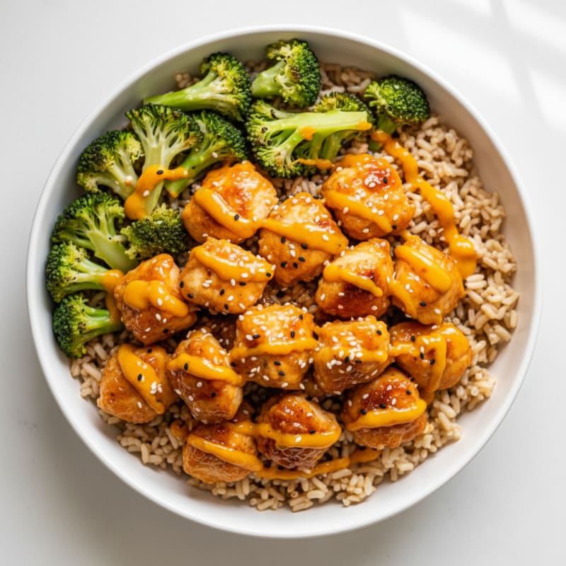 Crispy Orange Glazed Chicken