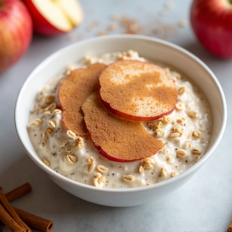 Protein-Packed Apple Cinnamon Overnight Oats