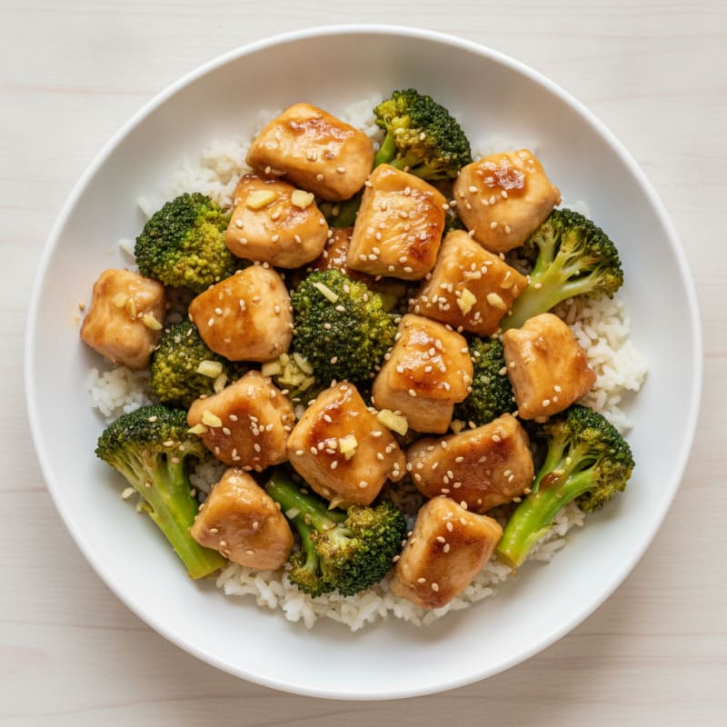 Teriyaki Chicken and Broccoli Stir-Fry