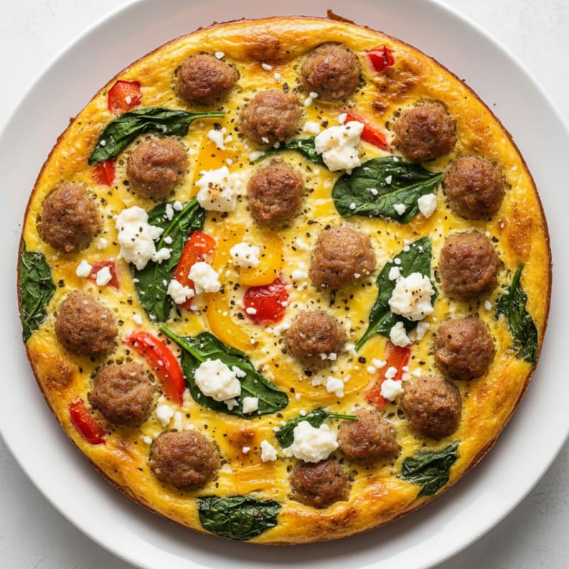 Savory Egg and Sausage Bake