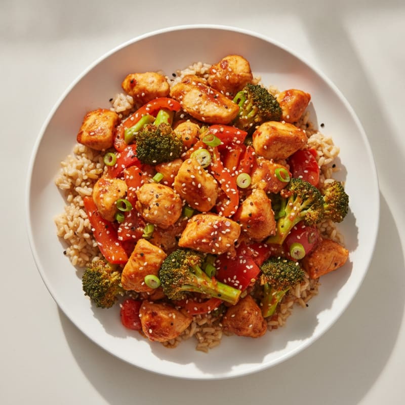 Spicy Gochujang Chicken Stir-Fry