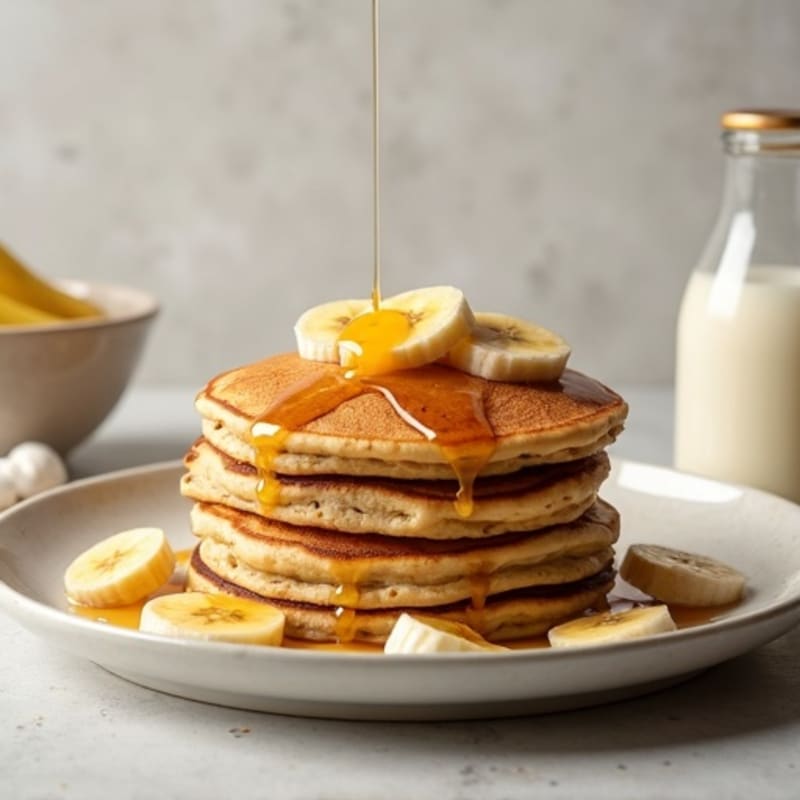 Protein-Packed Almond Flour Banana Pancakes