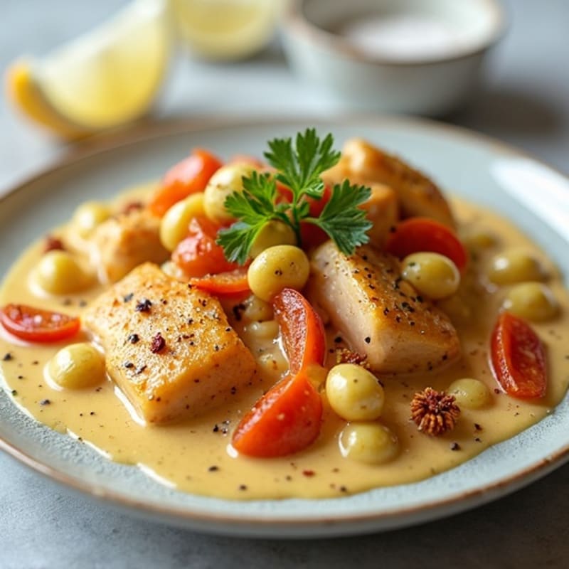 Creamy Coconut Butter Chicken with Aromatic Spices