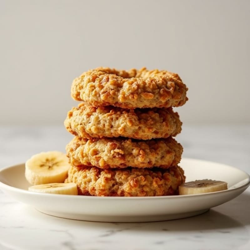 Protein-Packed Baked Banana Oat Rings