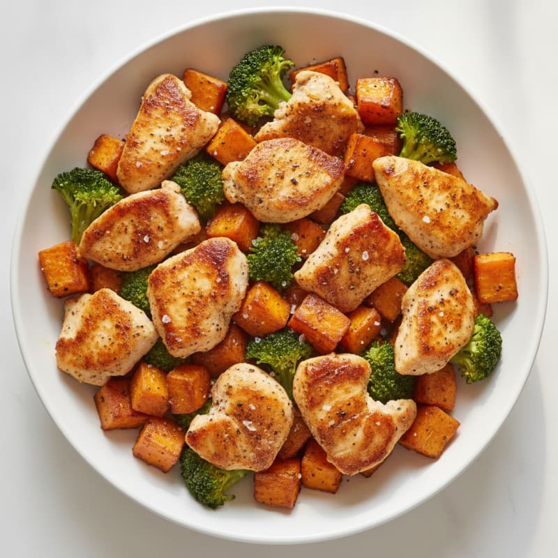Chicken and Sweet Potato Power Bowl