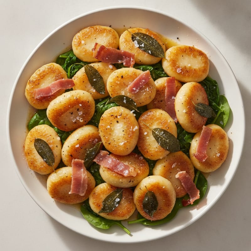 Ricotta Gnocchi with Sage Butter Sauce