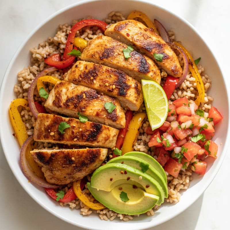 Chipotle Chicken and Rice Bowl