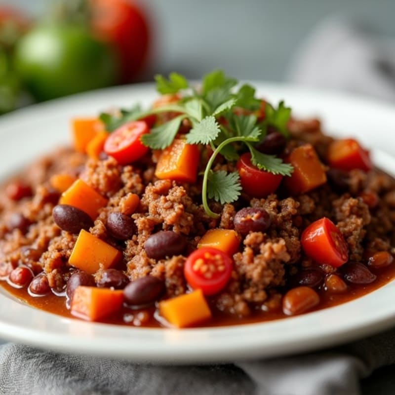 Hearty Slow Cooker Beef Chili