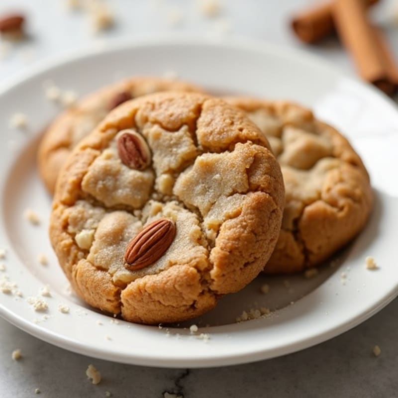 Crunchy Almond Butter Protein Cookies