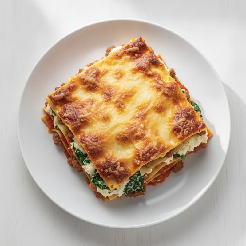 Classic Beef and Ricotta Lasagna Bake