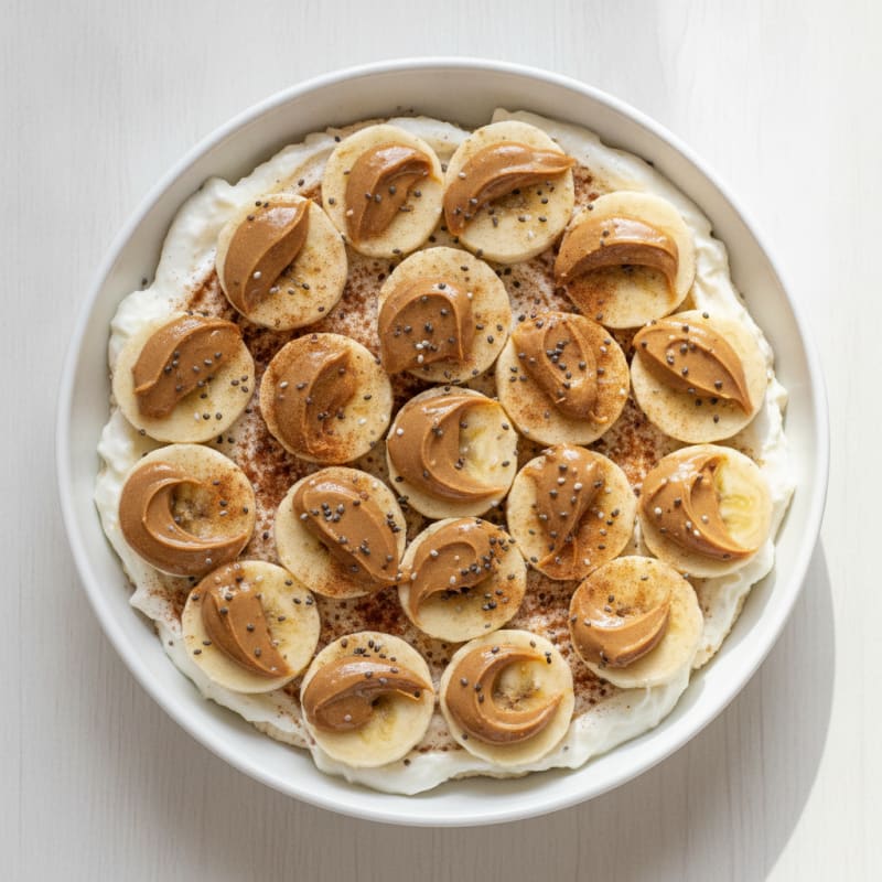 High-Protein Almond Butter Banana Bites
