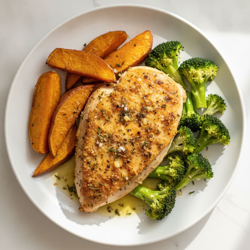 Garlic Herb Roasted Chicken Breast