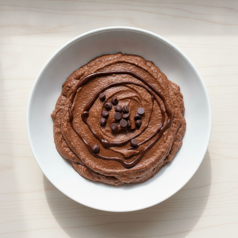Chocolate Protein Mousse with Silken Tofu and Almond Butter