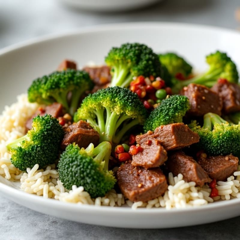 Lean Beef and Crispy Broccoli Stir-Fry