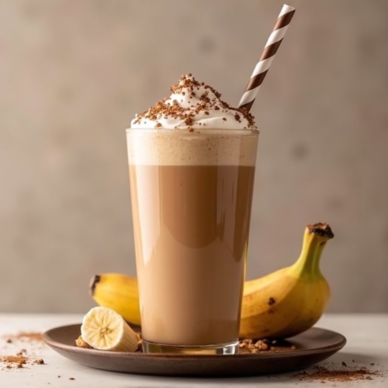 Creamy Mocha Protein Smoothie